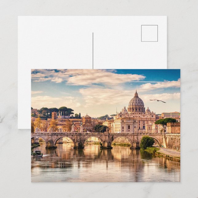 Carte Postale Cité du Vatican (Devant / Derrière)
