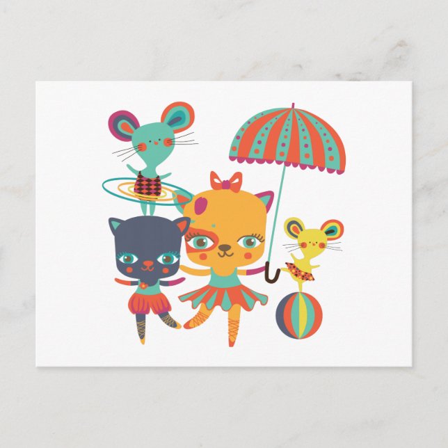 Carte Postale Cités de cirque (Devant)