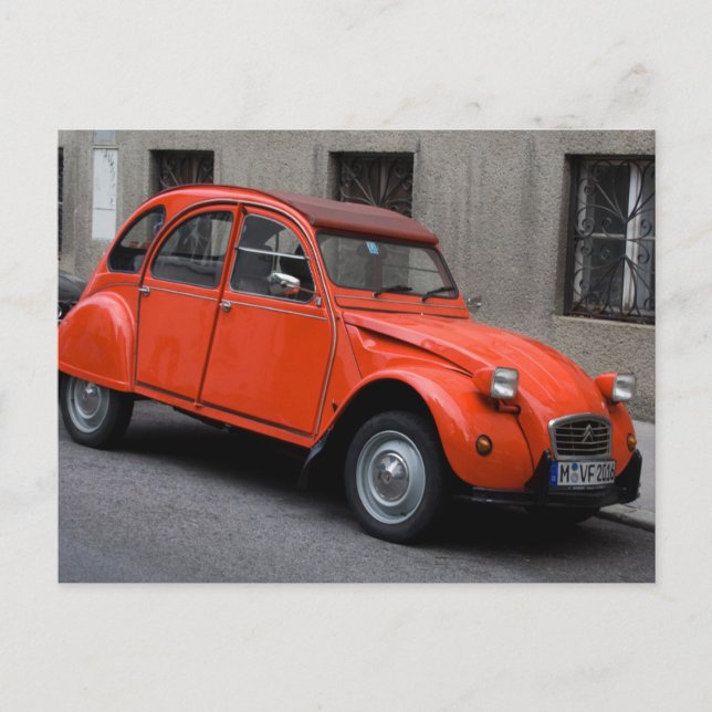 Carte Postale Citroën 2 CV (Devant)