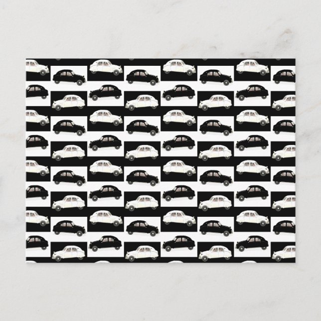 Carte Postale Citroen 2CV (Devant)