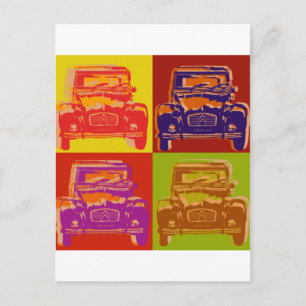 Carte Postale Citroen 2CV 1