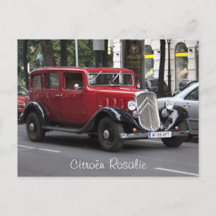 Carte Postale Citroen Rosalie