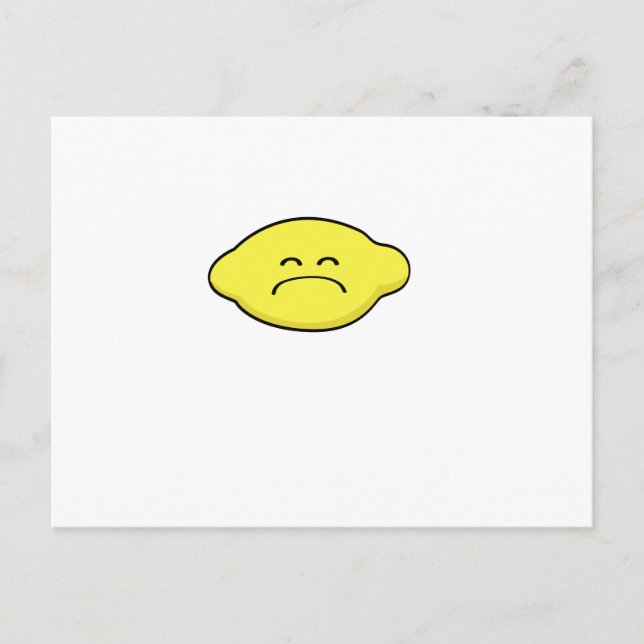Carte Postale Citron (Devant)