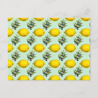Carte postale Citron et olives pour toujours