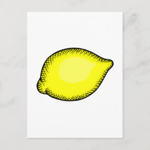 Carte Postale Citron géant