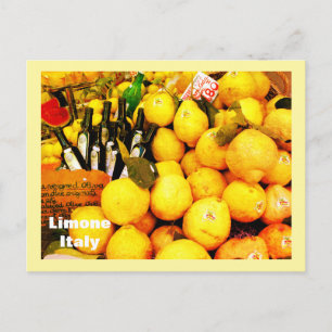 Carte Postale Citrons en Limone Italie