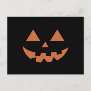 Carte Postale Citrouille d'Halloween Jack O'Géant