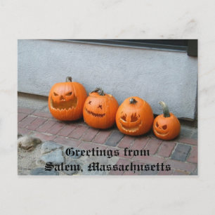 Carte postale Citrouille Halloween