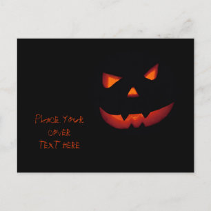 Carte Postale Citrouille Halloween 001