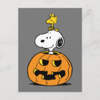 Citrouille Snoopy & Woodstock