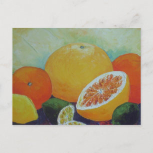 Carte postale Citrus Splash