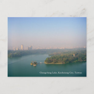 Carte Postale City Awaking / Chengching Lake, Kaohsiung, Taïwan