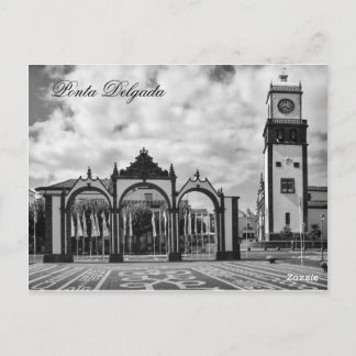 Carte Postale City Gates Ponta Delgada Centre-ville
