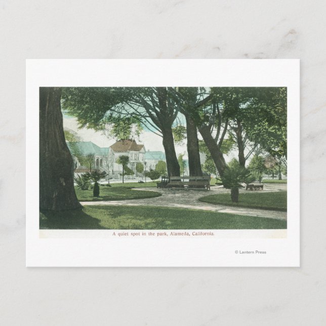 Carte Postale City Park ViewAlameda, CA (Devant)