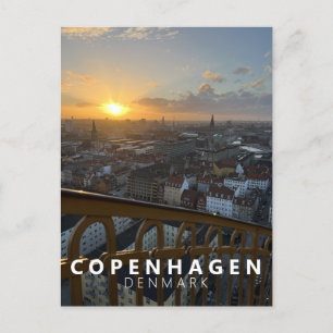Carte Postale City Skyline Copenhague Danemark Scandinavie Moder