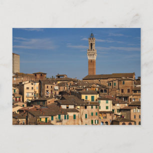 Carte postale Cityscape de Sienne