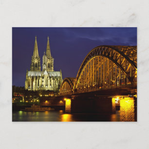 Carte postale Cityscape of Cologne