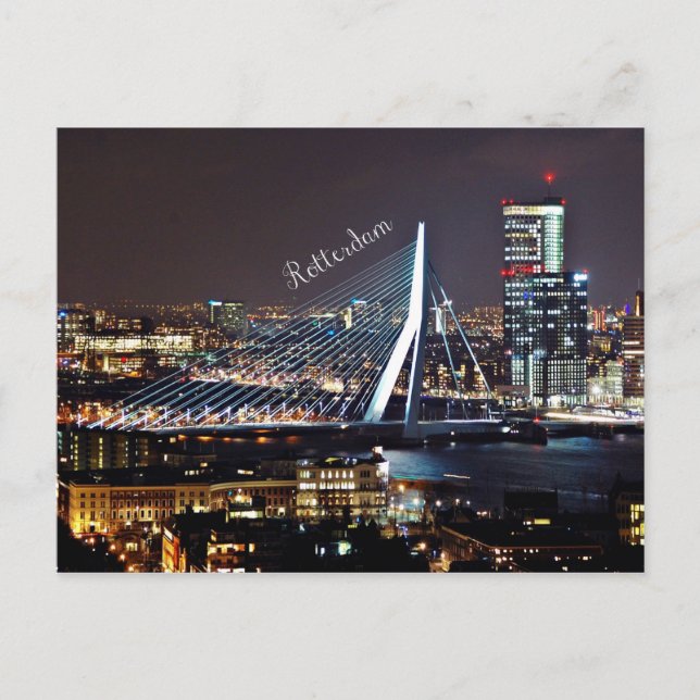 Carte Postale Cityscape Rotterdam (Devant)