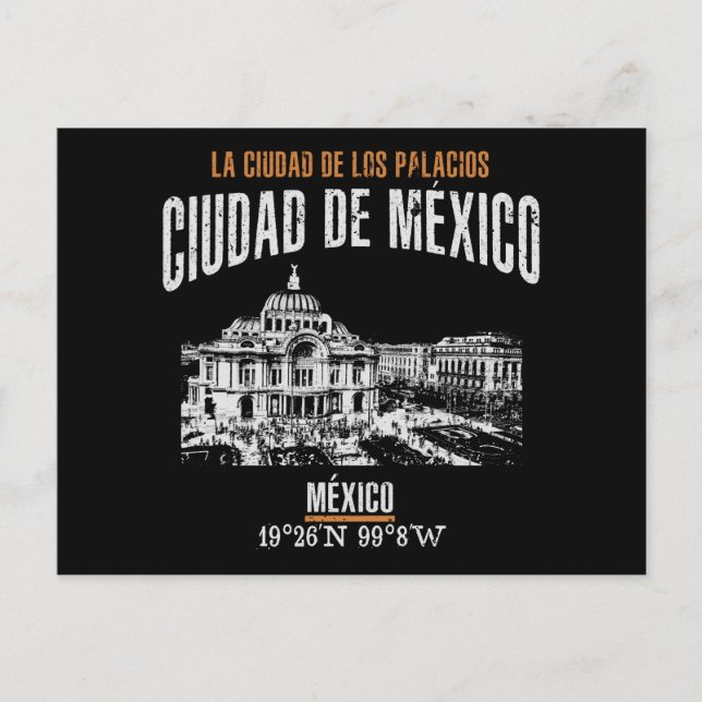 Carte Postale Ciudad de México (Devant)