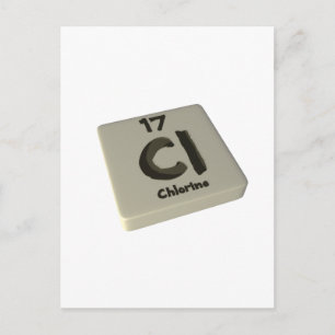Carte Postale Cl Chlorine