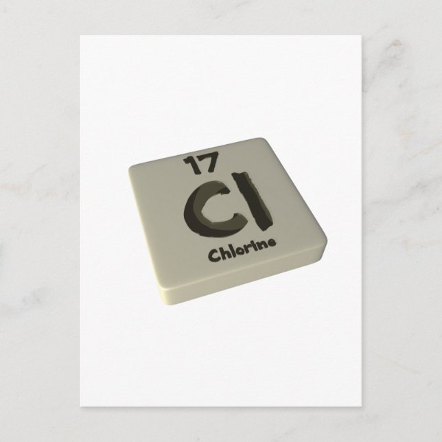Carte Postale Cl Chlorine (Devant)