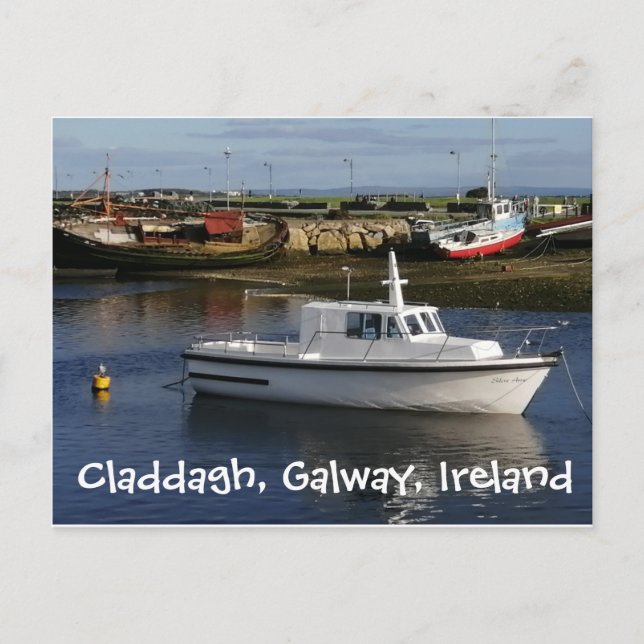 Carte Postale Claddagh, Galway, Irlande (Devant)