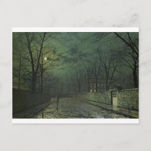 Carte Postale Clair de lune après la pluie de John Atkinson Grim