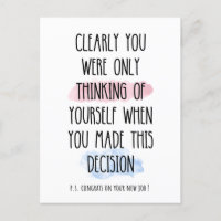 Clairement Vous Ne Pensiez Qu'À Vous-Même