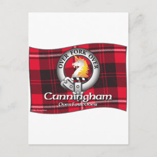 Carte Postale Clan Cunningham