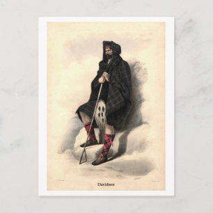 Carte Postale Clan Davidson