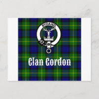 Clan Gordon Tartan Crest