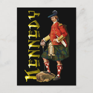 Carte Postale Clan Kennedy Highland Dream