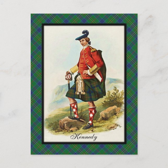 Carte postale Clan Kennedy Scottish Dreams (Devant)