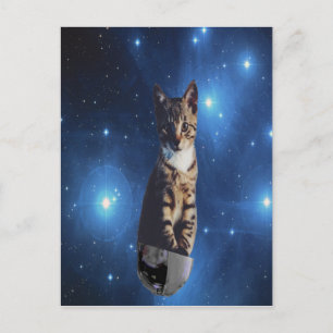Carte Postale Clancy the Space Cat