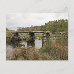 Carte Postale Clapper Bridge In Dartmoor National Park