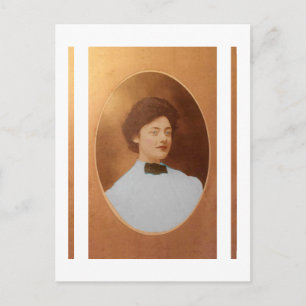 Carte Postale Clara "Claire" Sage Talla Johnson 1909