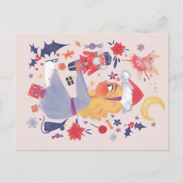 Carte Postale Clara et Nutcracker (Devant)