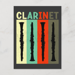Carte Postale Clarinet
