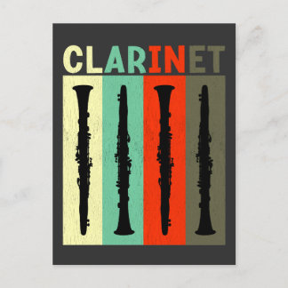 Carte Postale Clarinet