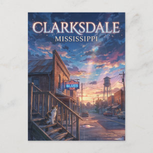 Carte Postale Clarksdale Mississippi