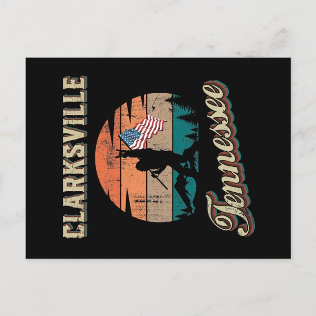 Carte Postale Clarksville Tennessee (Devant)
