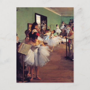 Carte Postale Classe de danse par Edgar Degas