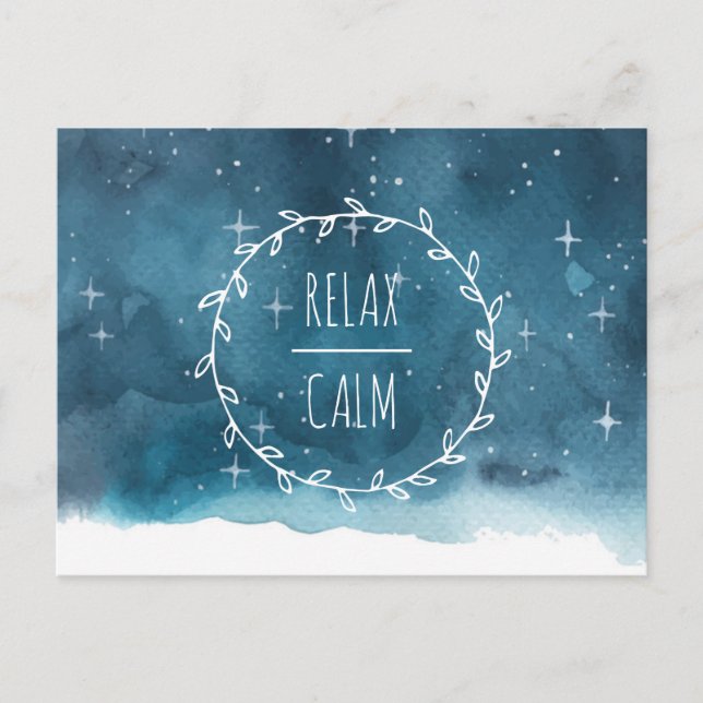 Carte Postale Classe d'huiles essentielles émotionnelles du ciel (Devant)