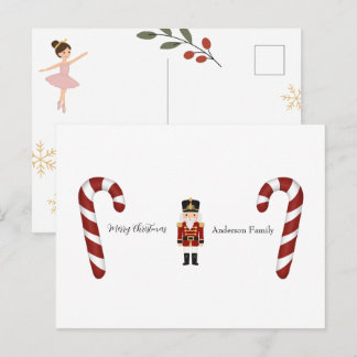 Carte Postale Classic Nutcracker Christmas