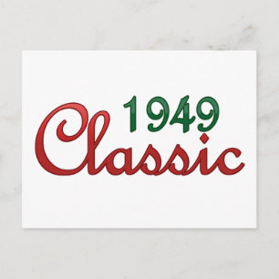 Carte Postale Classique 1949