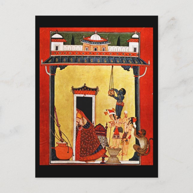 Carte postale-classique Art-Indischer Maler 17 (Devant)