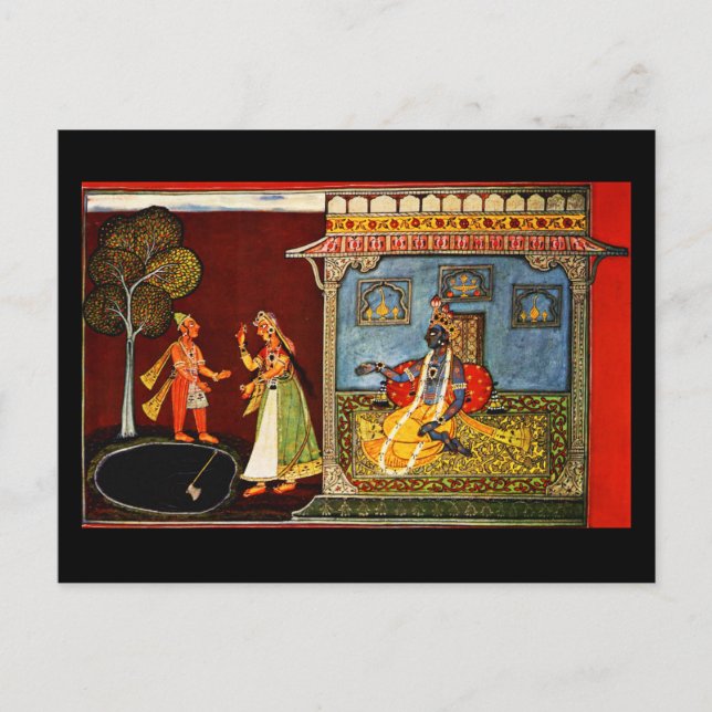 Carte postale-classique Art-Indischer Maler 22 (Devant)