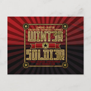 Carte Postale Classique Avengers   Activation du soldat d'hiver