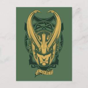 Carte Postale Classique Avengers   Norse Loki Graphic