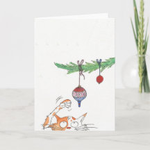 Carte postale classique de Noël